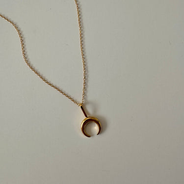 Half Moon 2.0 Necklace- Gold